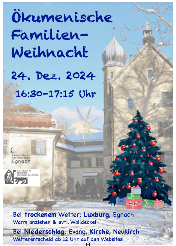 Ökumenische Familienweihnacht